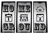 「トーク＆ネタライブ『HOME GROUND』」ロゴ