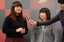 合わせみそ。左からブラットピーク河田、おとぎばなし吉田。