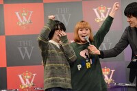 根菜キャバレー。左から天野舞、Kittan。