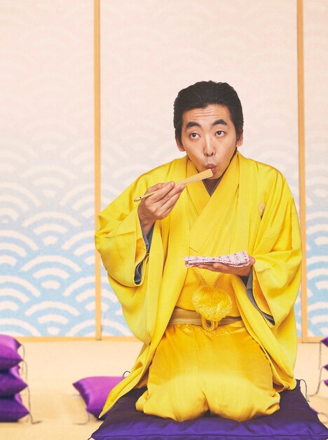 柄本時生演じる林家木久蔵。