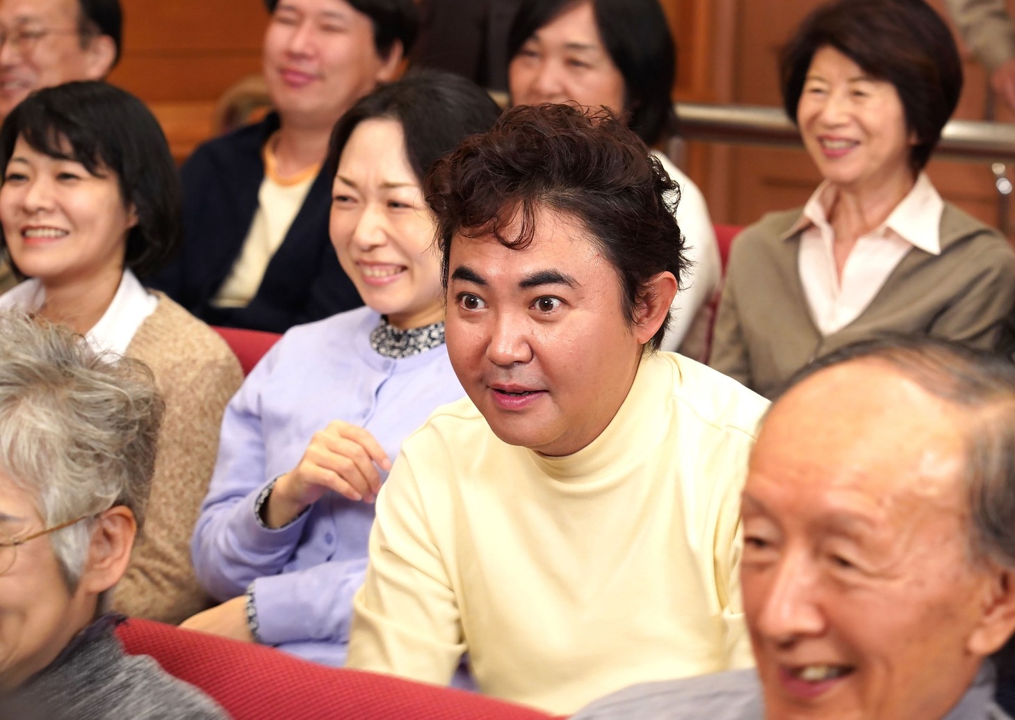 ドラマ「BS笑点ドラマスペシャル 五代目三遊亭圓楽」より。