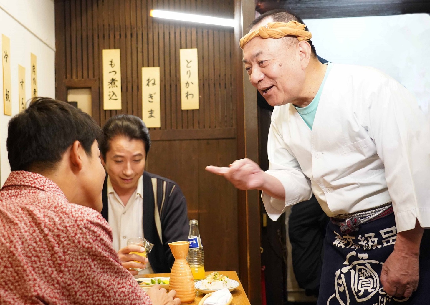 ドラマ「BS笑点ドラマスペシャル 五代目三遊亭圓楽」より。