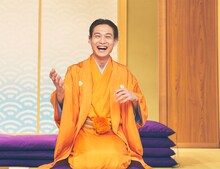 松本大志演じる林家こん平。