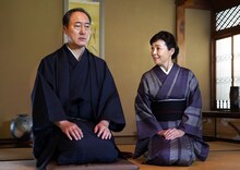 ドラマ「BS笑点ドラマスペシャル 五代目三遊亭圓楽」より。