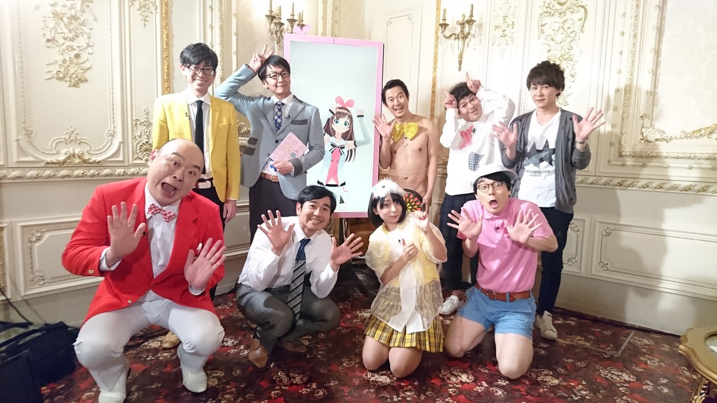 「芸人さんいらっしゃーい!!」の参加者たち。