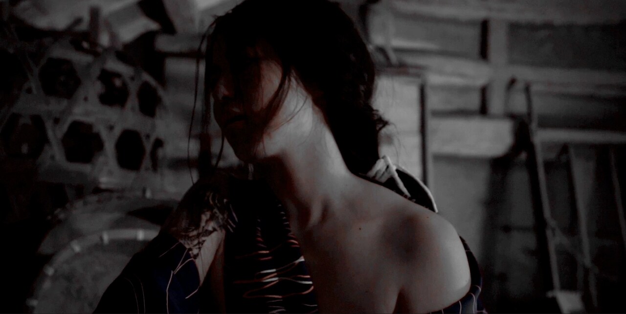 「じょんがら武士道」ミュージックビデオのワンシーン。