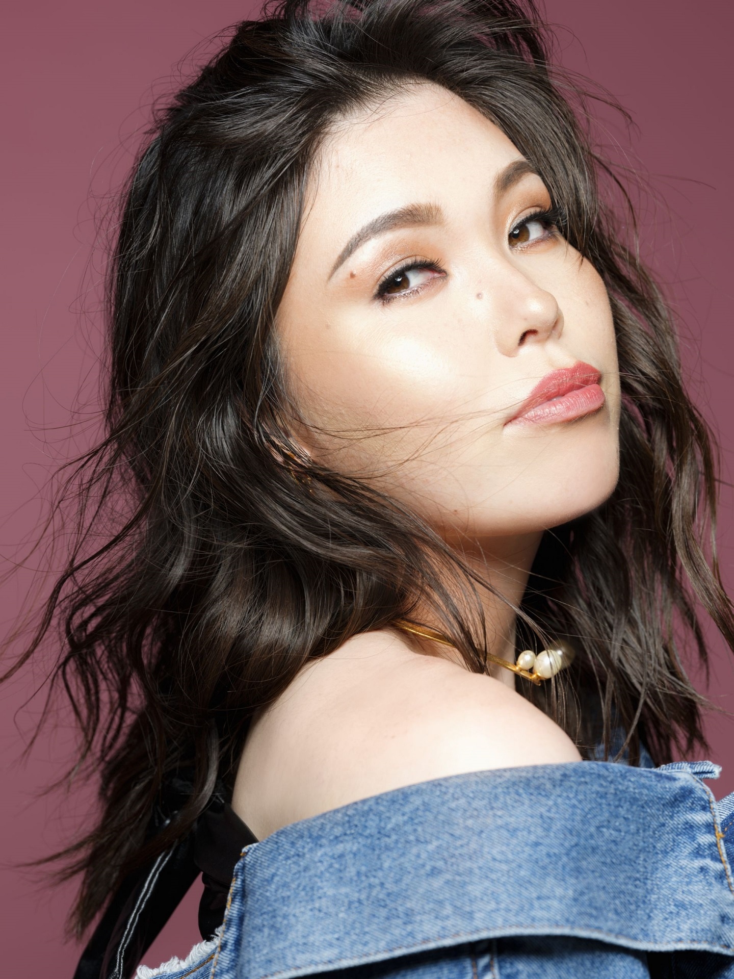 ボス顔メイクに挑戦した尼神インター誠子。