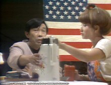 「黒柳徹子の珍談奇談 アメリカ譚」のワンシーン。