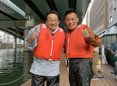 左から春風亭昇太、柳沢慎吾。(c)BS朝日