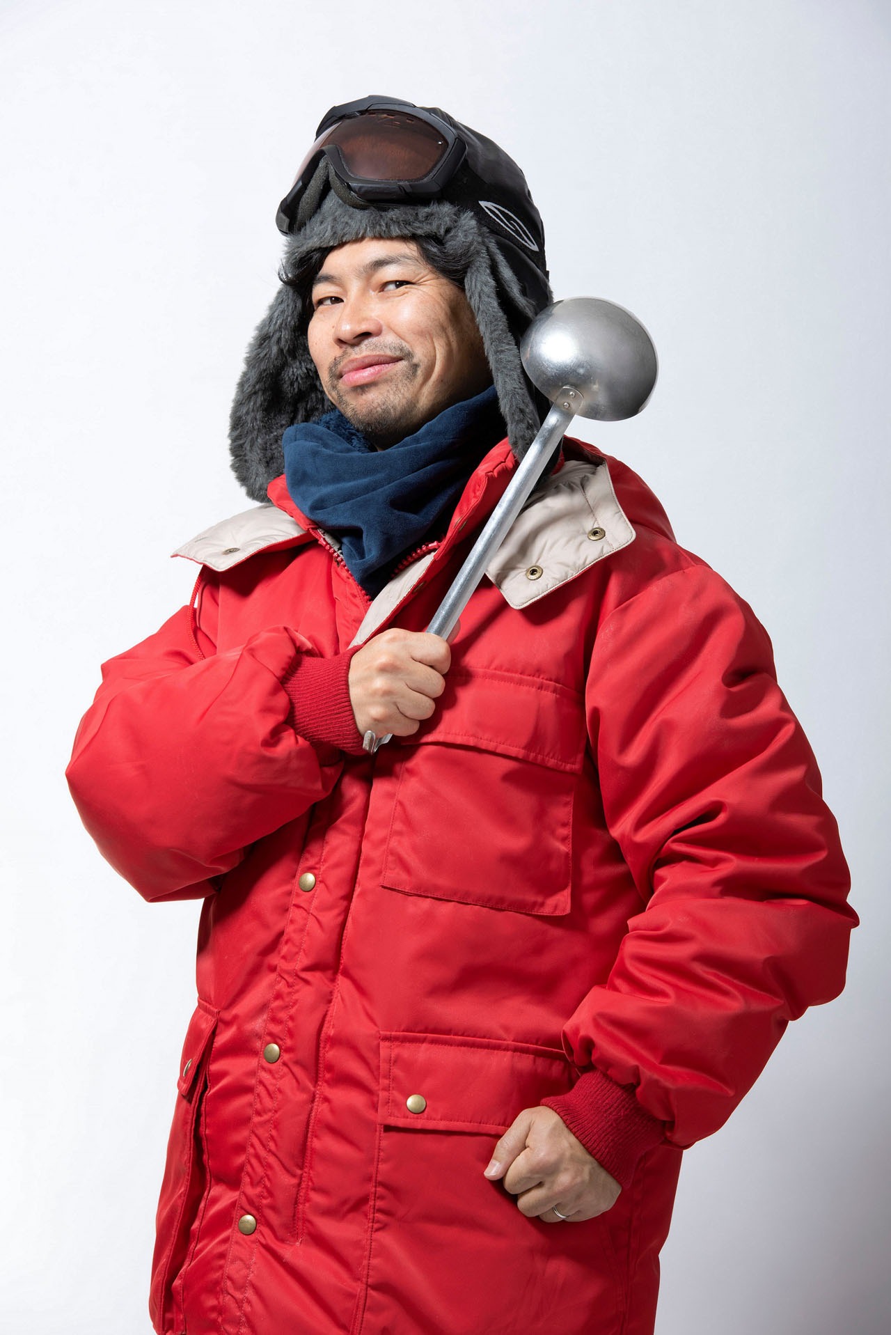 浜野謙太演じる西村隊員、通称「大将」。