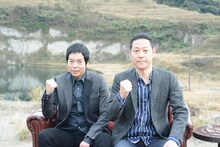 左から今田耕司、東野幸治。