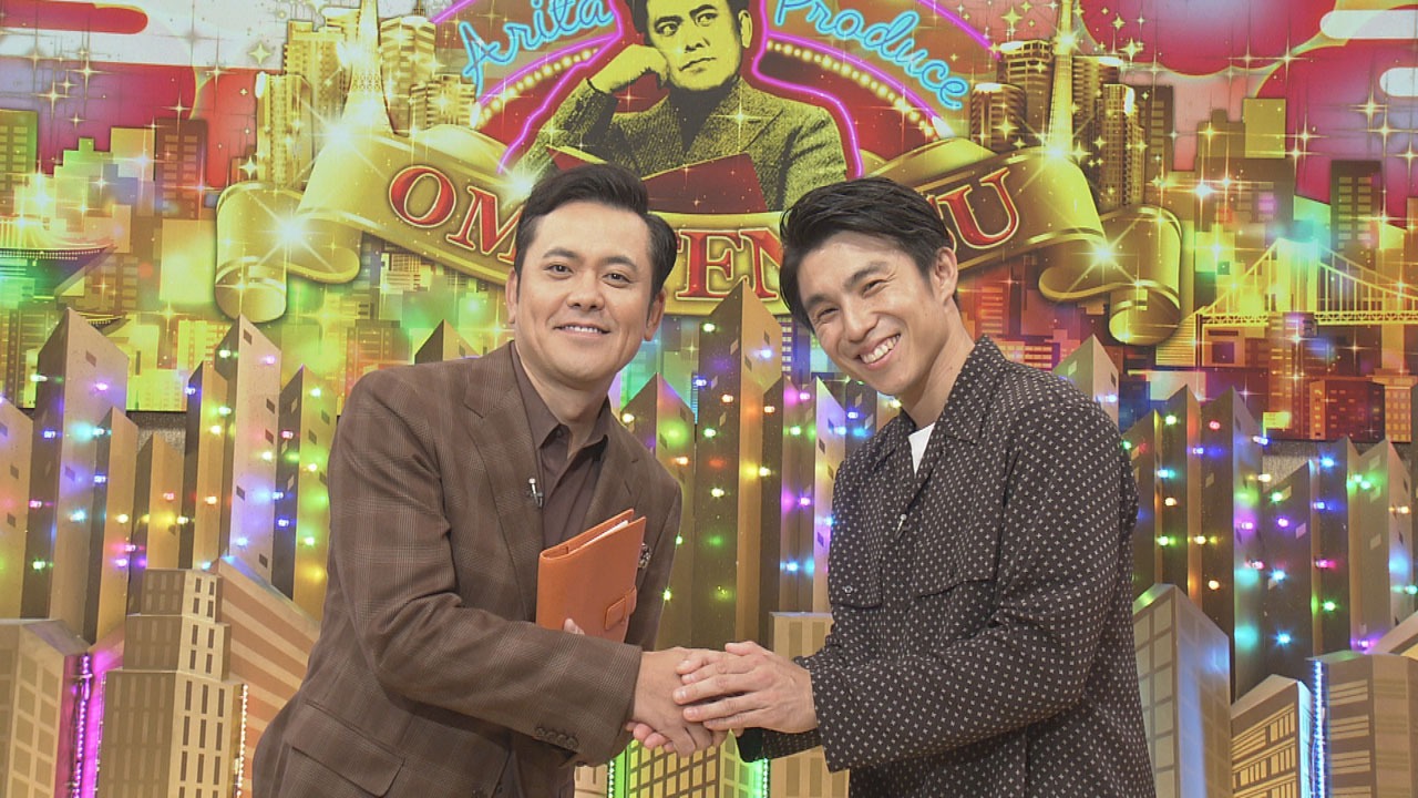 有田Pことくりぃむしちゅー有田（左）と中尾明慶（右）。(c)NHK