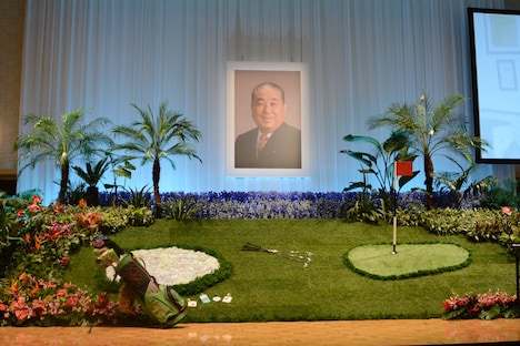 お別れ会の会場。