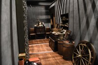 松本部屋に続く通路。