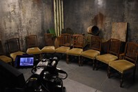 ゾンビルームの様子。