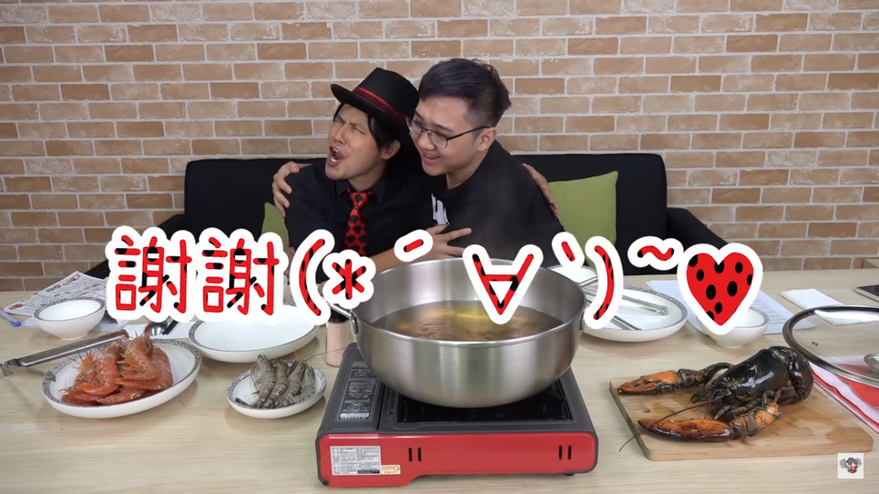 ヘイユ（左）とシャッフル男爵（右）。