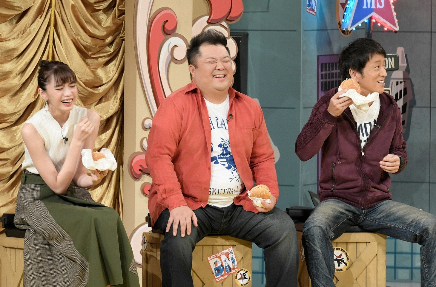 「マヨなか笑人」のワンシーン。(c)読売テレビ