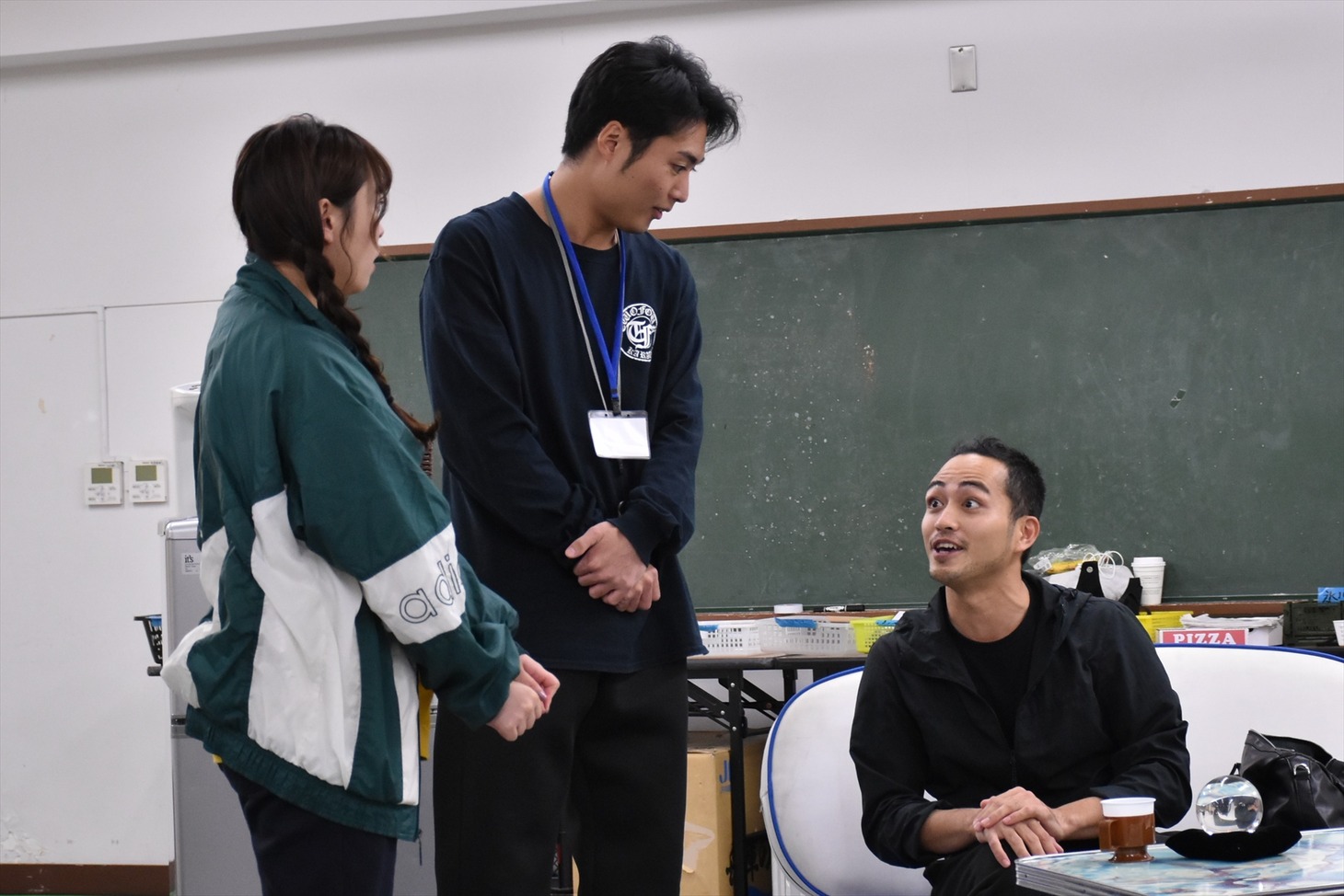 「ジーザス・クライスト・レディオスター」公開舞台稽古の様子。