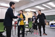 「ジーザス・クライスト・レディオスター」公開舞台稽古の様子。