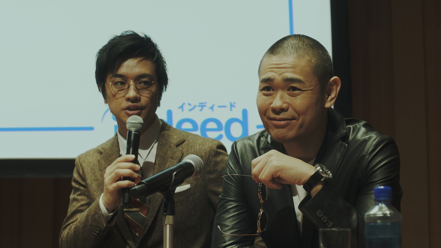 CM「ネクストキャリアセミナー」編のワンシーン。