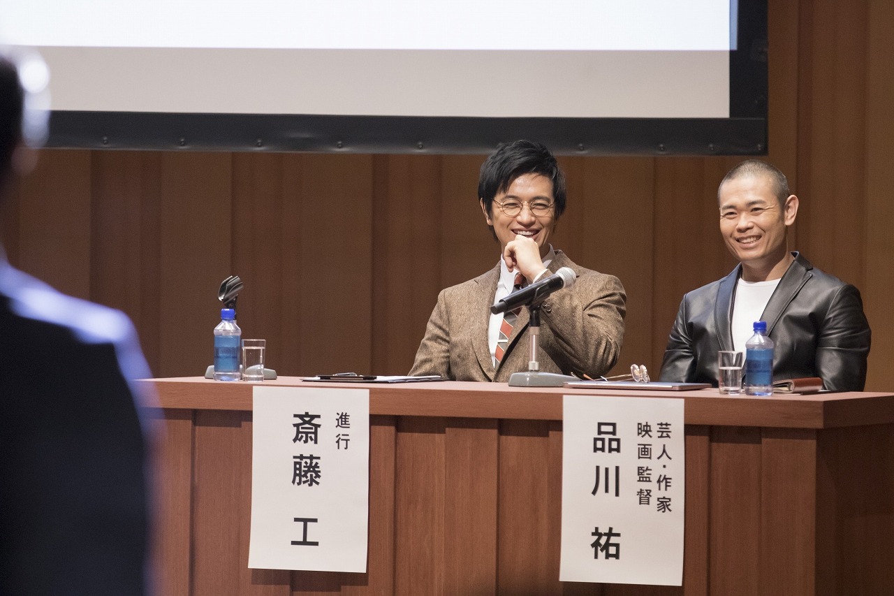 CM「ネクストキャリアセミナー」編の撮影中の様子。