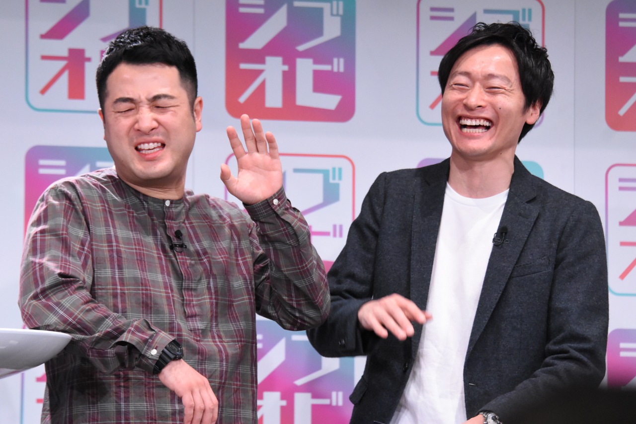 「シブオビ」生配信の様子。