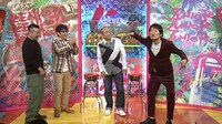 左からケンドーコバヤシ、ずん、千原ジュニア。(c)読売テレビ