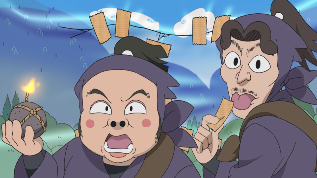 「忍たま乱太郎」のワンシーン。