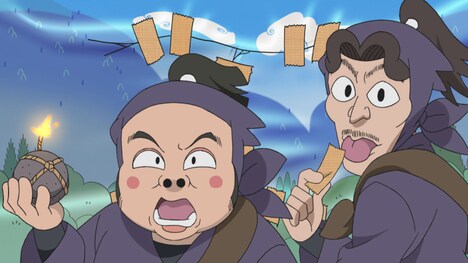 「忍たま乱太郎」のワンシーン。