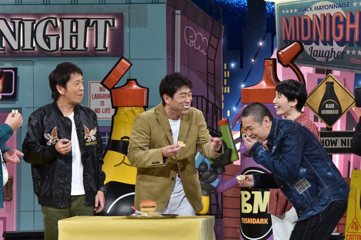 「マヨなか笑人」のワンシーン。(c)読売テレビ