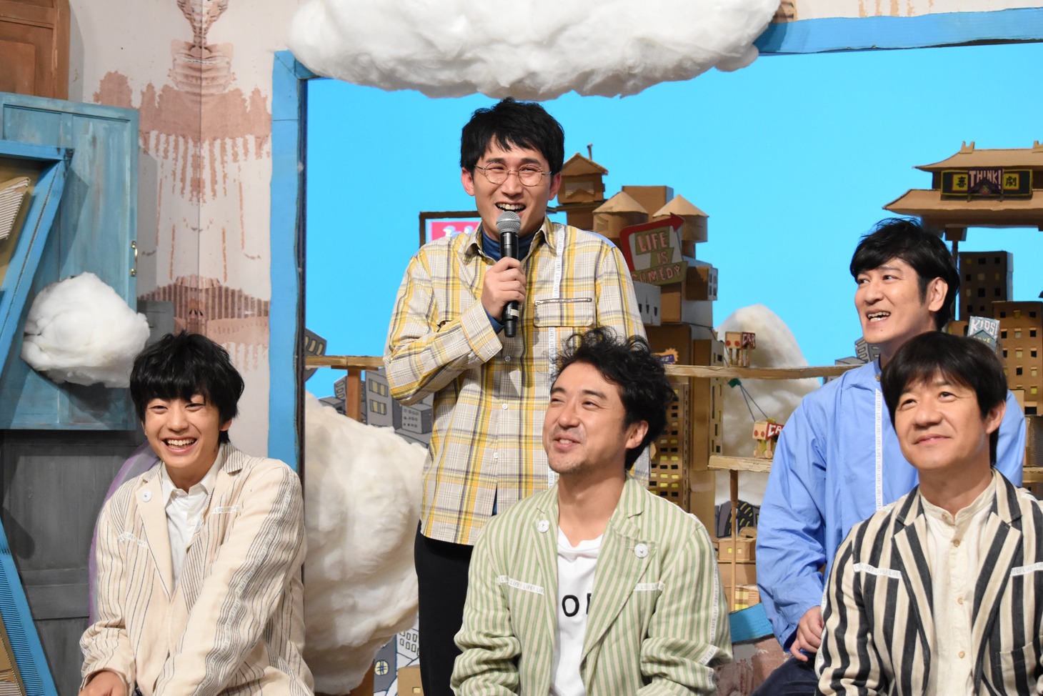 取材会の様子。