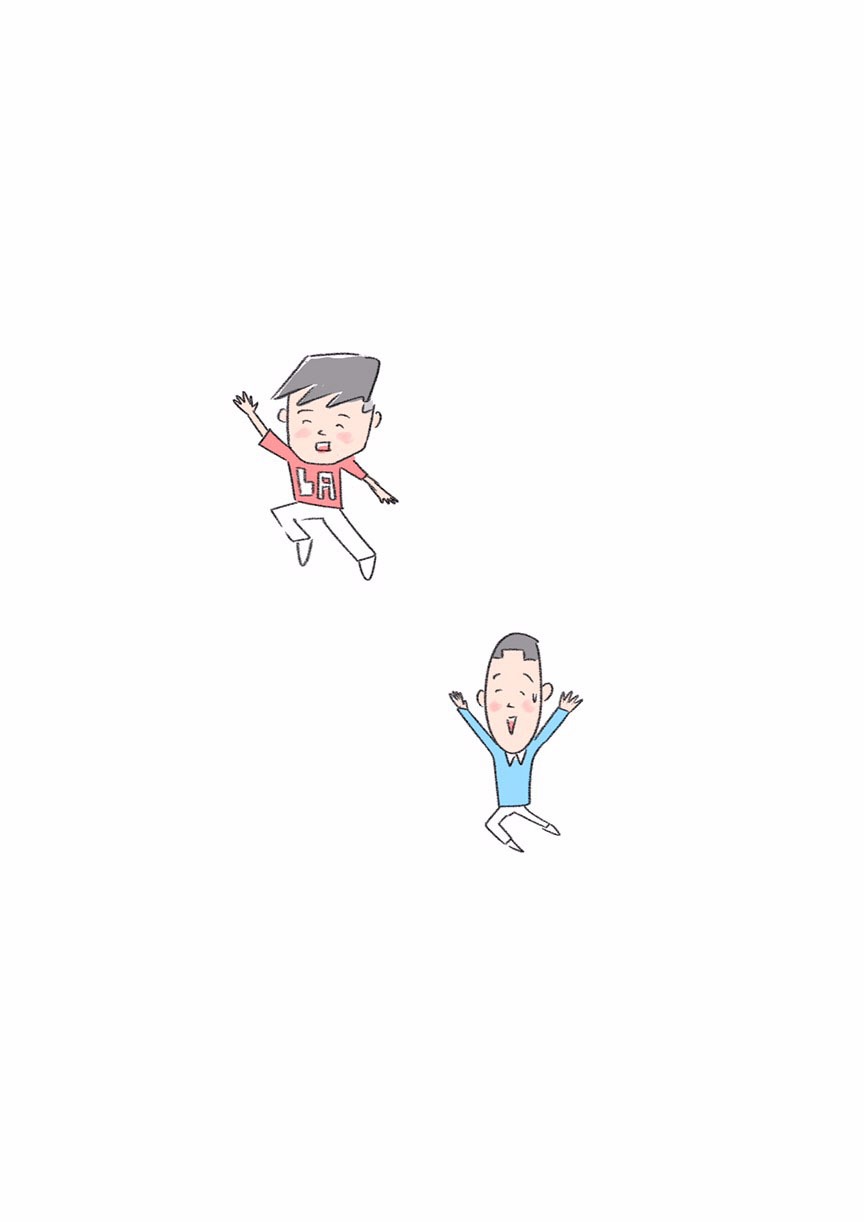 カラテカ矢部によるイラスト。