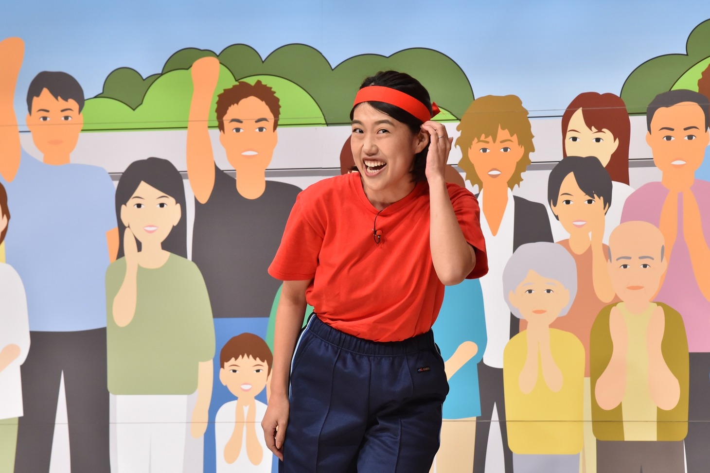 横澤夏子 (c)日本テレビ