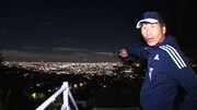 夜間に行う坂道ランニングの様子。(c)MBS