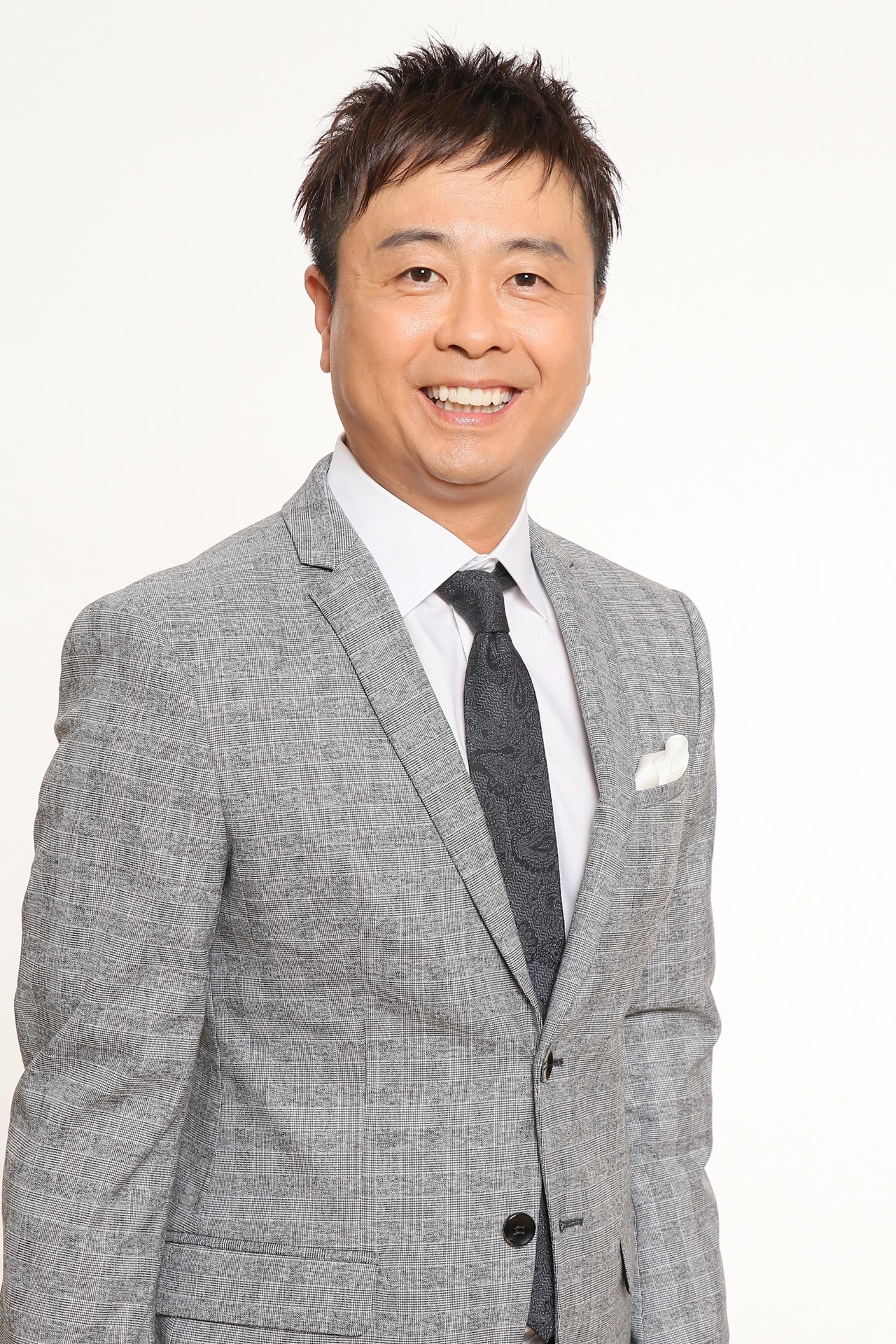 連続ドラマ「後妻業」に出演する次長課長・河本。