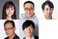 上段左から堀田茜、バッファロー吾郎A、神尾佑。下段左からベンガル、田辺誠一。
