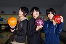 左から野上翔、堀江瞬、永塚拓馬。