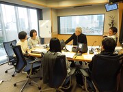 放送中の様子。