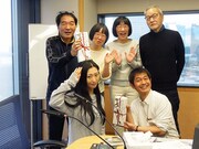 後列左から、きたろう、阿佐ヶ谷姉妹、大竹まこと。前列左から壇蜜、太田英明（文化放送アナウンサー）。