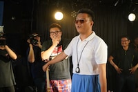 反町先生役のシソンヌ長谷川。