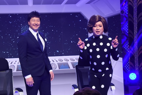 「ものまねグランプリ2018 ～ザ・トーナメント～」のワンシーン。(c)日本テレビ