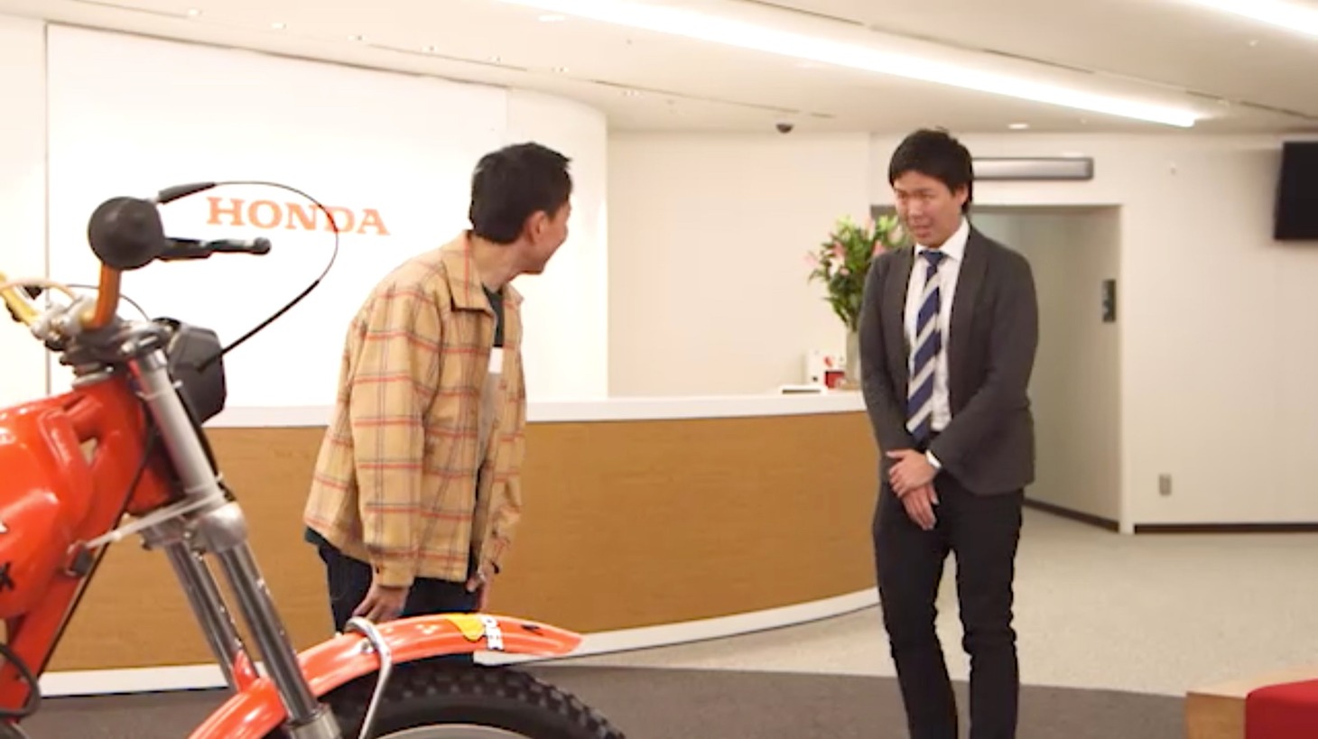 「#NVAN_Dream 外伝」内の動画のワンシーン。