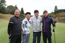 （左から）出川哲朗、爆笑問題・田中、ZOZO前澤社長、ナインティナイン岡村。(c)フジテレビ