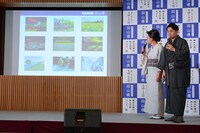 「岡山県魅力発信プロジェクトPRイベント」の様子。