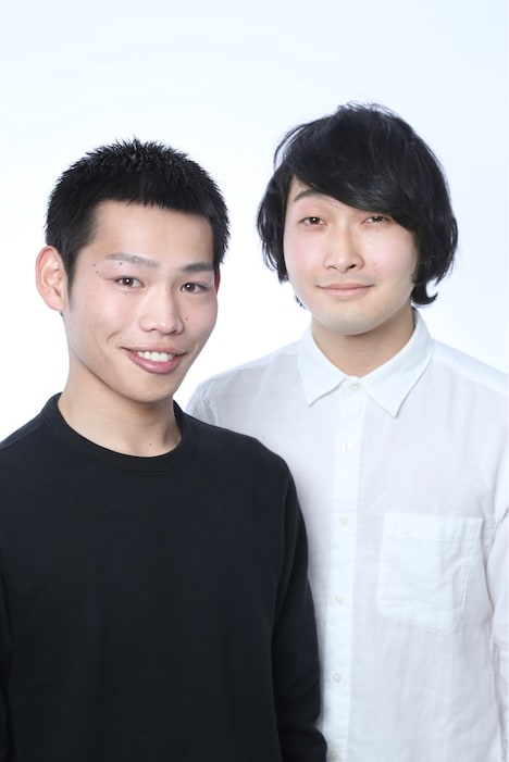 かが屋。左から、加賀、賀屋。