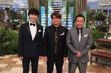 （左から）アンジャッシュ渡部、さまぁ～ず。(c)関西テレビ