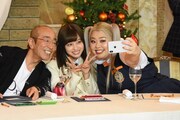 左から志村けん、橋本環奈、渡辺直美。(c)日本テレビ