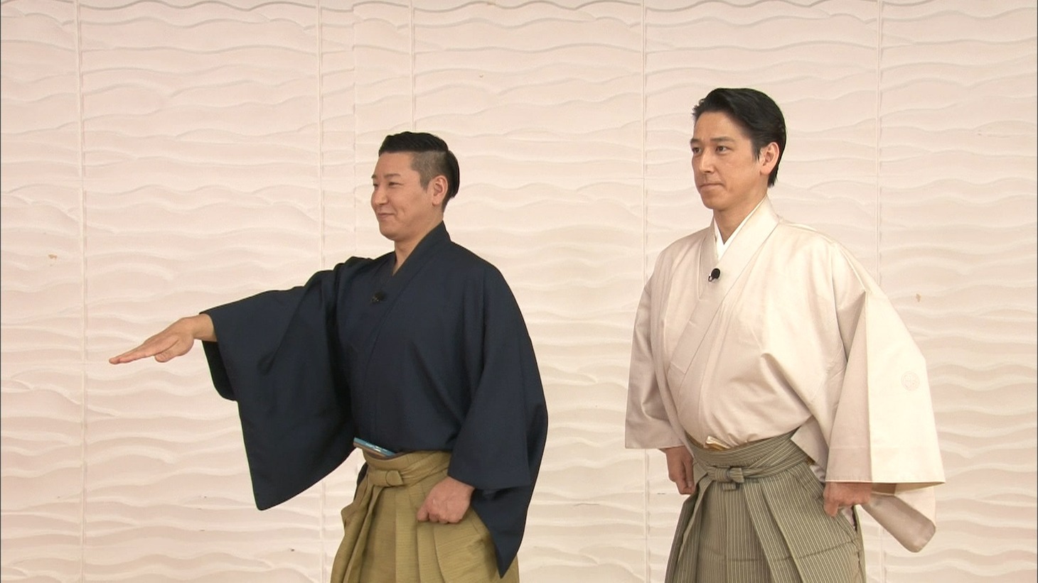 「金曜★ロンドンハーツ」SPで共演する（左から）チョコレートプラネット長田、和泉元彌。(c)テレビ朝日