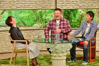 「サワコの朝」に出演するブラックマヨネーズ（右2人）。(c)MBS