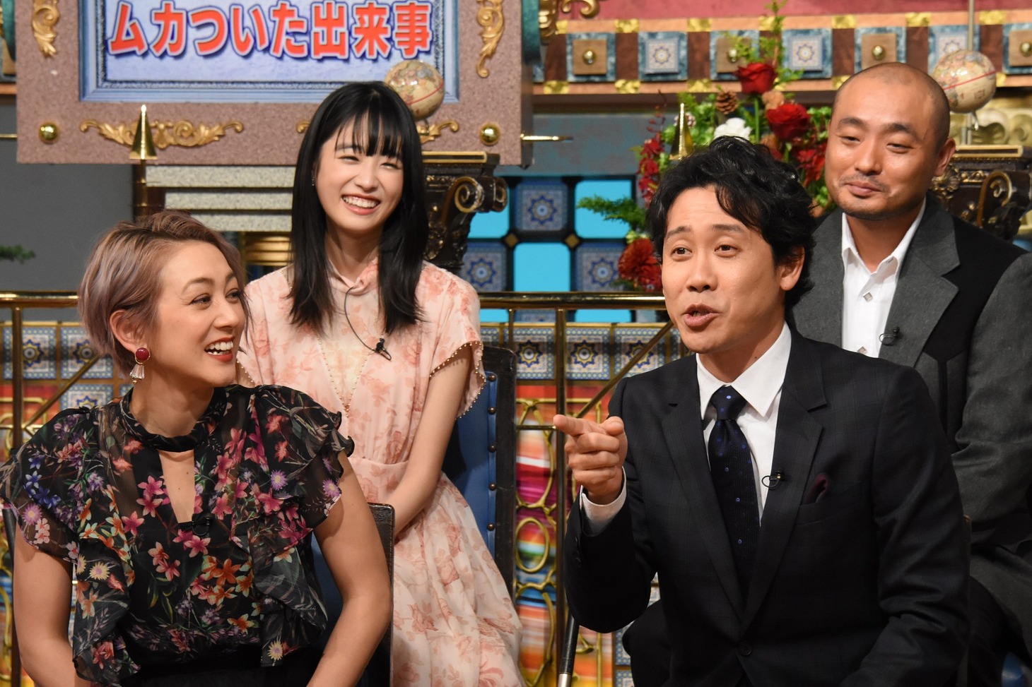 「超踊る！さんま御殿!! サンタ美女と菅田将暉、大泉洋が暴走4時間祭」のワンシーン。(c)日本テレビ